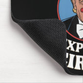 Einen Clown wählen, von dem erwartet wird, dass ei Mousepad (Ecke)