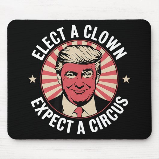 Einen Clown wählen, von dem erwartet wird, dass ei Mousepad (Vorne)