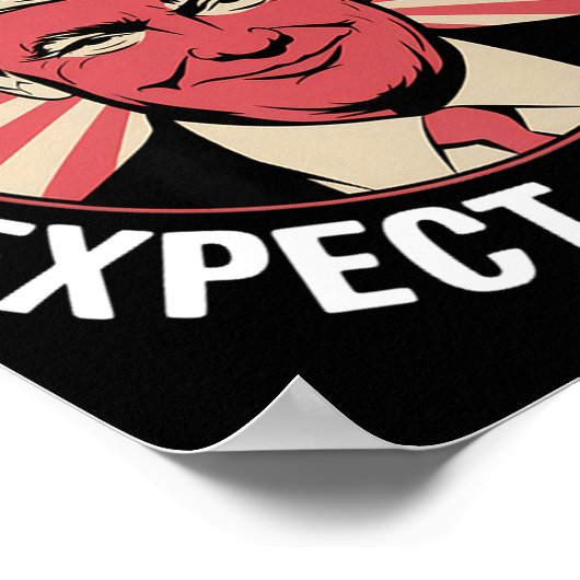 Einen Clown wählen, von dem erwartet wird, dass ei Poster (Ecke)