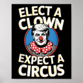Einen Clown wählen, von dem erwartet wird, dass ei Poster (Vorne)