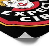 Einen Clown wählen, von dem erwartet wird, dass ei Poster (Ecke)