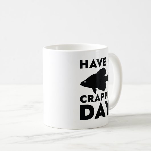 Einen Crappie-Tag Kaffeetasse (VorderseiteRechts)