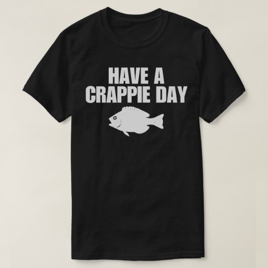 Einen Crappie-Tag T-Shirt (Design vorne)