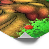 Einen Drachen schätzen Poster (Ecke)