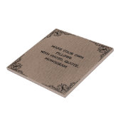 EINEN EIGENEN TEXT HINZUFÜGEN FLIESE (Seite)