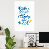 Einen Einfluss Ausüben Poster (Heimbüro)