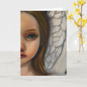 Einen Engel senden, um über dich zu wachen Karte (Gelbe Blume)