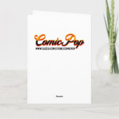 Einen entspannten Geburtstag wünschen Karte (Rückseite)