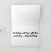 ***EINEN FABULOUS SISTER IN LAW*** GEBURTSTAG SPAS KARTE (Innenseite)