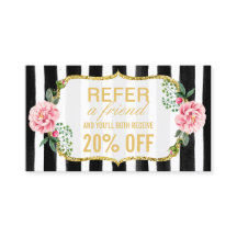 Einen Freund | Anleitung für rosa, florale Streife