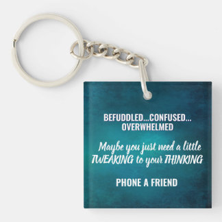 einen Freund anrufen: schwacher Magnet 25 Schlüsselanhänger