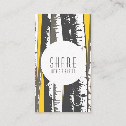 einen Freund asphaltieren Empfehlungskarte (Vorderseite)