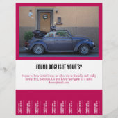 einen Freund gefunden Flyer (Vorne)