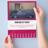 einen Freund gefunden Flyer (Hand)