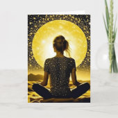 Einen Friedlichen Tag wünschen | Vermittlung Karte (Vorderseite)