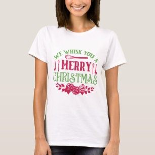 Einen frohen Weihnachtsgeschenk-T - Shirt rauschen