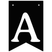 EINEN GEBURTSTAG KLASSIKER RUNDSCHALTER SPRECHEN WIMPELKETTE (Dritte Fahne)