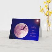 Einen gesegneten Samhain wünschen Karte (Gelbe Blume)