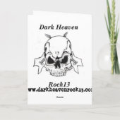 Einen gesegneten Tag! Freundschaftskarte Karte (Rückseite)