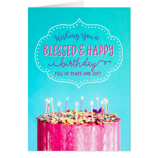 Einen gesegneten und glücklichen Geburtstag wünsch (Vorne)