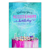 Einen gesegneten und glücklichen Geburtstag wünsch (Vorne)