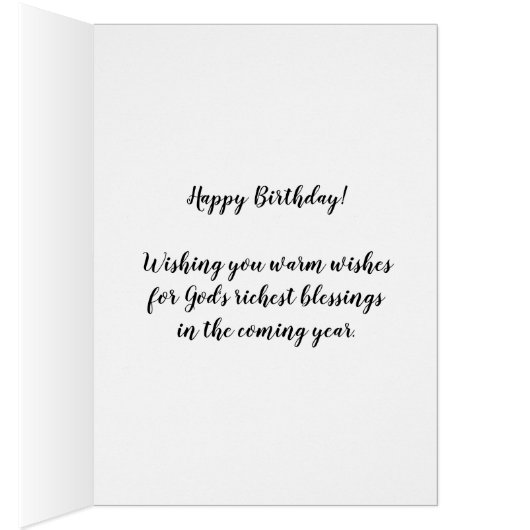 Einen gesegneten und glücklichen Geburtstag wünsch (Innen (Rechts))