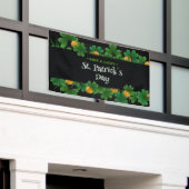 Einen glücklichen St. Patrick's Day Banner (Äußeres Gebäude)