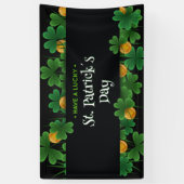 Einen glücklichen St. Patrick's Day Banner (Vertikal)