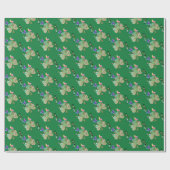 "Einen glücklichen St. Patrick's Day" Leprechaun Geschenkpapier (Flach)