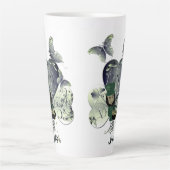 "Einen glücklichen St. Patrick's Day" Leprechaun Milchtasse (Vorderseite)