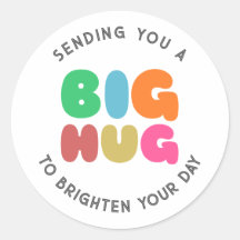 Einen großen Umarmung senden