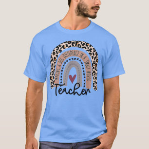 Einen großen Unterschied in einem kleinen Lehrer a T-Shirt