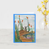 Einen guten Geburtstag haben Karte (Gelbe Blume)