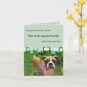 Einen Hund zu erwerben kann die einzige Karte (Gelbe Blume)