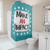 Einen impact dusche Vorhang herstellen (Beispiel)