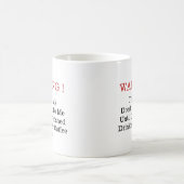 Einen Kaffeetrinker nicht stören - Tasse-A-Tude Kaffeetasse (Mittel)