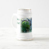 Einen kalten Stein haben Bierglas (Vorderseite Links)