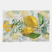 Einen kleinen Zest hinzufügen - Lemon Geschirrtuch (Horizontal)