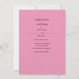 einen Kranz aus einer Blume auf einem weißen Unter Einladung