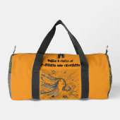 Einen Kreativitäts- und Positivitäts-Zyklus schaff Duffle Bag (Rückseite)