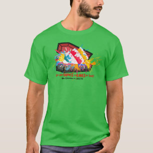 Einen Kuchen in einen Sarg schiebenDas Net Baking T-Shirt
