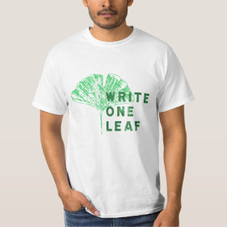 Einen Leaf Merch schreiben | Gingko T-Shirt