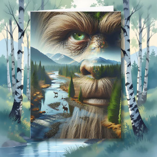 Einen legendären Geburtstag wünschen   Bigfoot Karte
