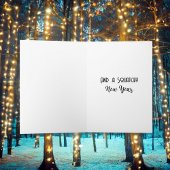 Einen legendären Weihnachtsfussbaum wünschen Karte