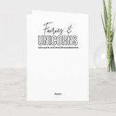 Einen magischen Geburtstag Personalisiert wünschen Karte (Rückseite)