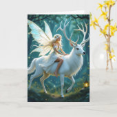 Einen magischen Geburtstag Personalisiert wünschen Karte (Gelbe Blume)