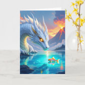 Einen magischen Tag wünschen | Freundschaft Karte (Gelbe Blume)