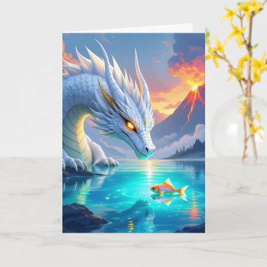 Einen magischen Tag wünschen | Freundschaft Karte (Gelbe Blume)