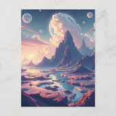 Einen magischen Tag wünschen | Kunst Postkarte (Vorderseite)