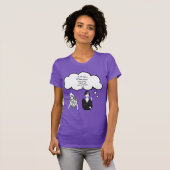 einen Mann zum Mond schicken T-Shirt (Vorne ganz)